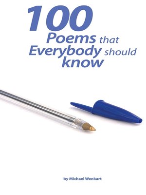 cover image of 100 Poems that everyone should read